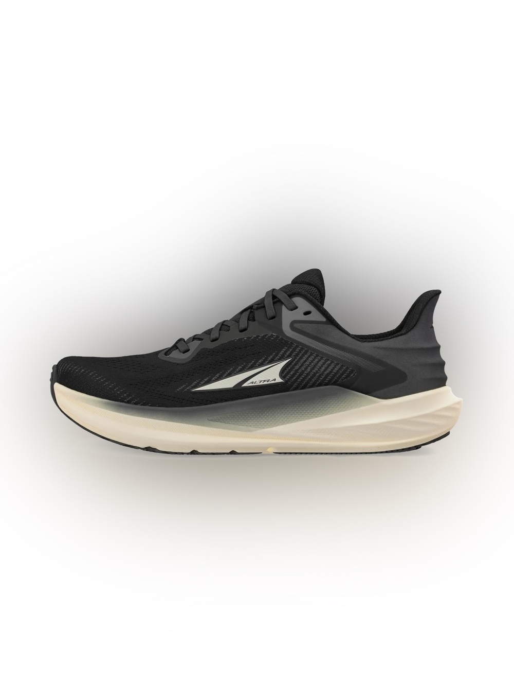Altra Women's Black and Cream Running Sneakers